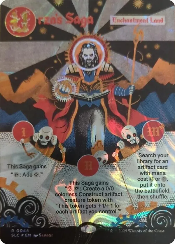 Urza's Saga (Halo Foil) • Secret Lair: An Encyclopedia of Magic