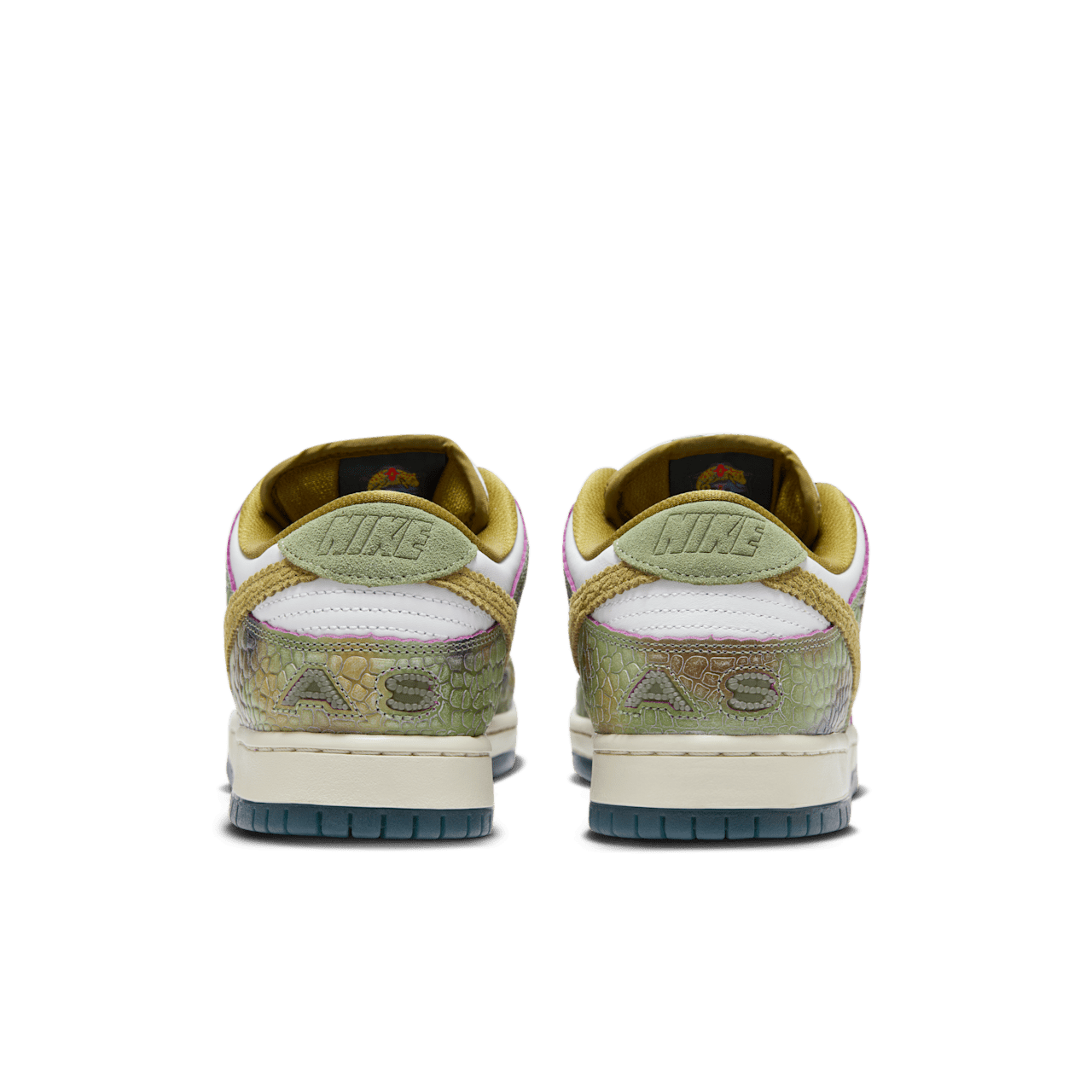 Nike SB Dunk Low Pro x Alexis Sablone 'White and Pacific Moss