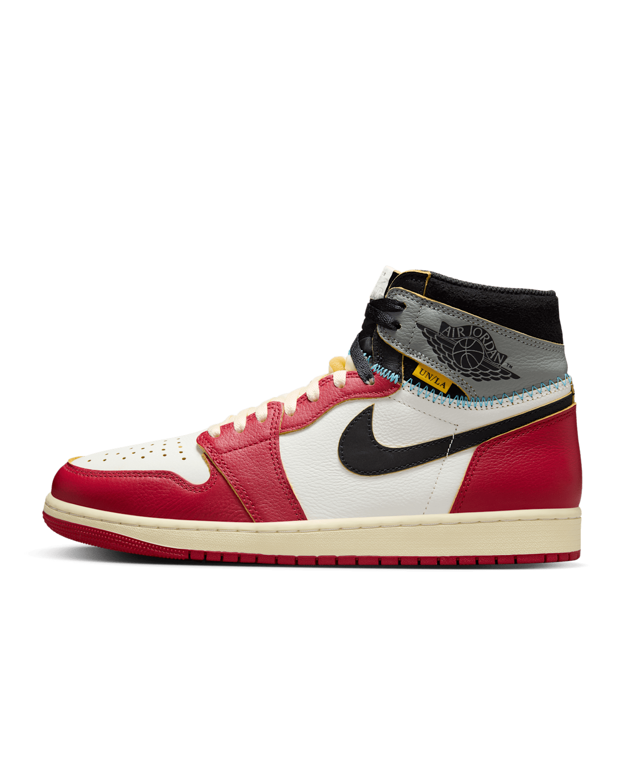 Air Jordan 1 x Union 'Varsity Red and Shadow Grey' (HV8563-600