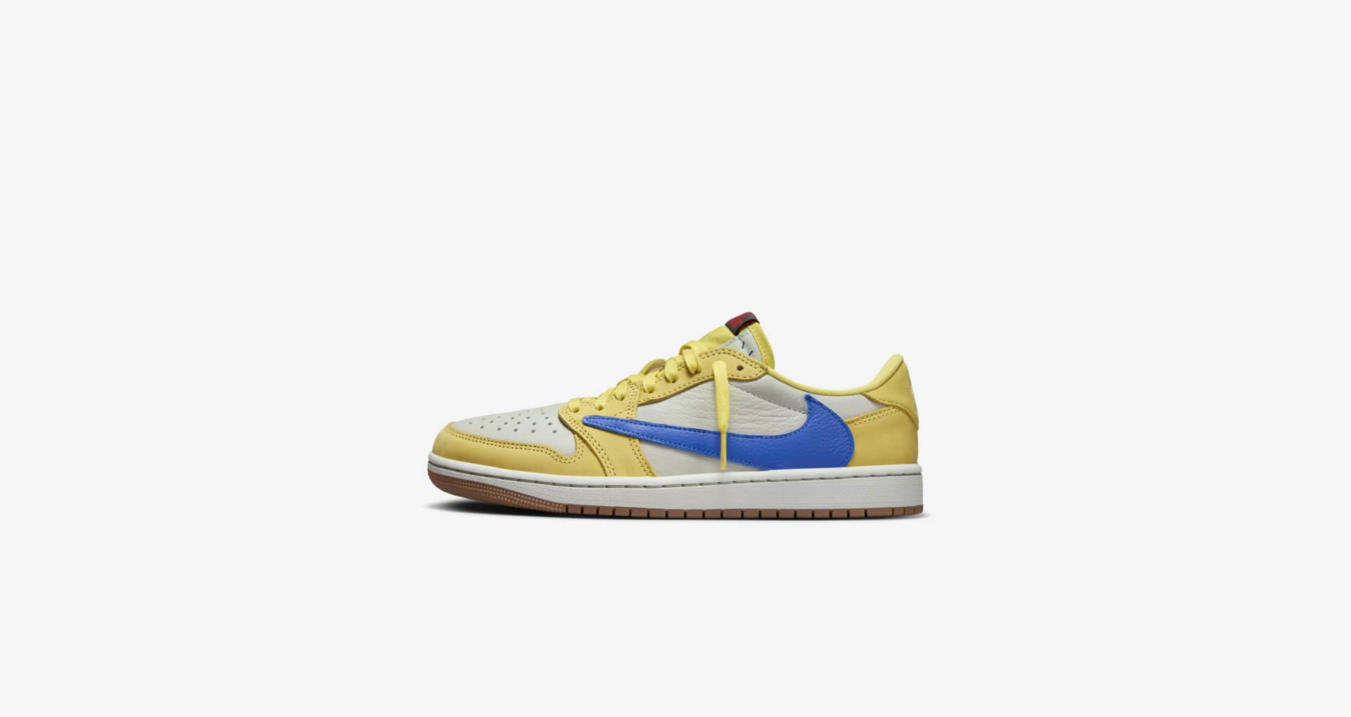 Women's Air Jordan 1 Low OG x Travis Scott 'Canary' (DZ4137-700