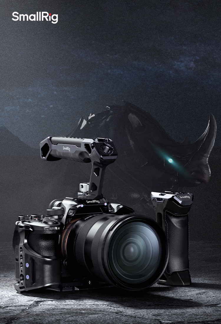 Cage for Alpha A7RV/IV/SIII | Handles | Arca-Swiss QR