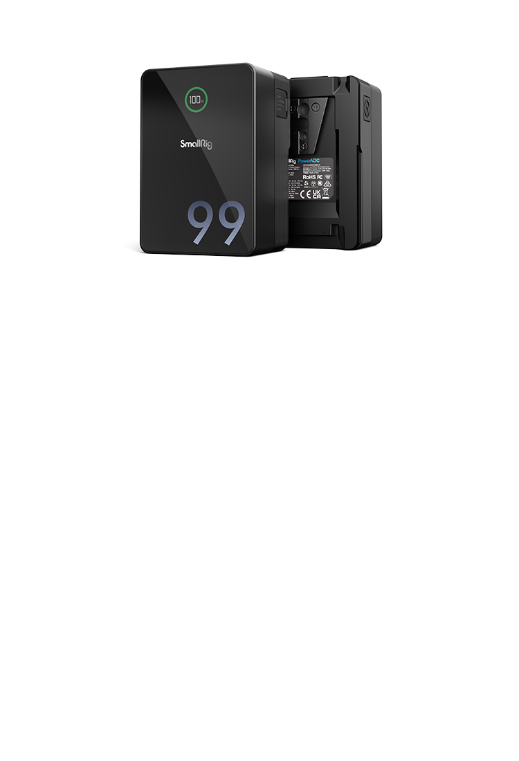 Mini V-Mount VB99 Pro | Compact Fast Charge | SmallRig