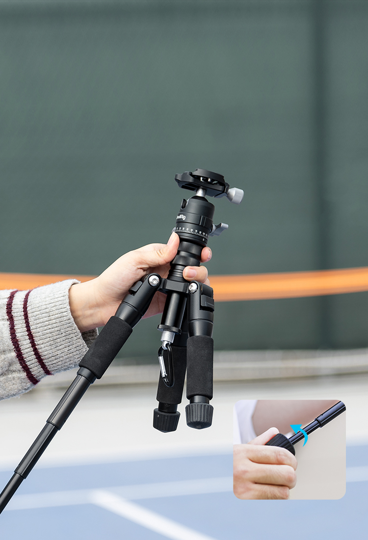 VT-20 Mini Tripod | Compact Aluminum Camera Stand | SmallRig