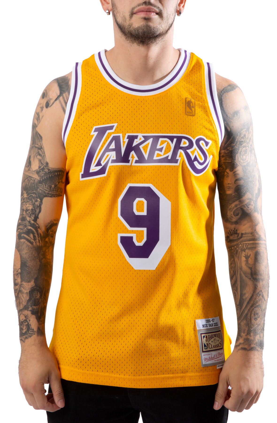 MITCHELL AND NESS Los Angeles Lakers Nick Van Exel Swingman Jersey