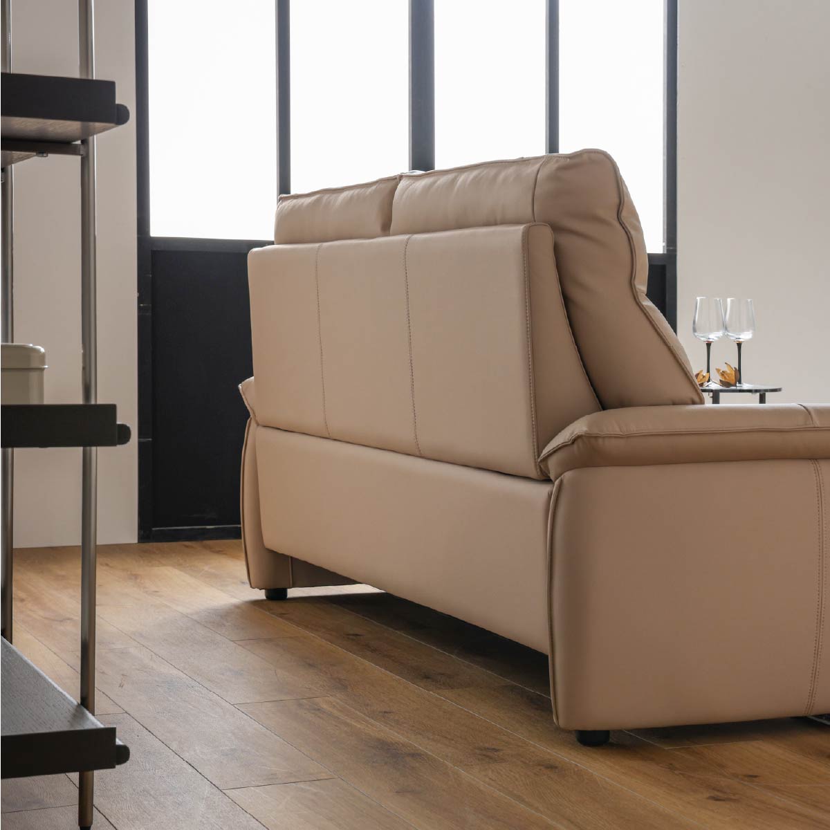 ルーシェ 3人掛けソファ 幅190cm