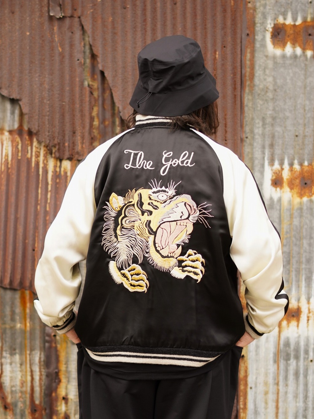 t*5様 GOLD 百虎 スカジャン 世界150着限定 東洋エンタープライズ 港 世界150着限定 新品未使用 GOLD 東洋 百虎スカジャン - メルカリ