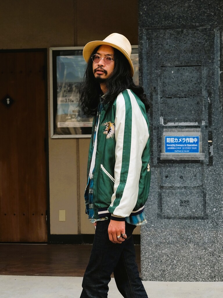 ARKnets 別注 / GOLD(ゴールド)スペシャルなスカジャン / スタッフ