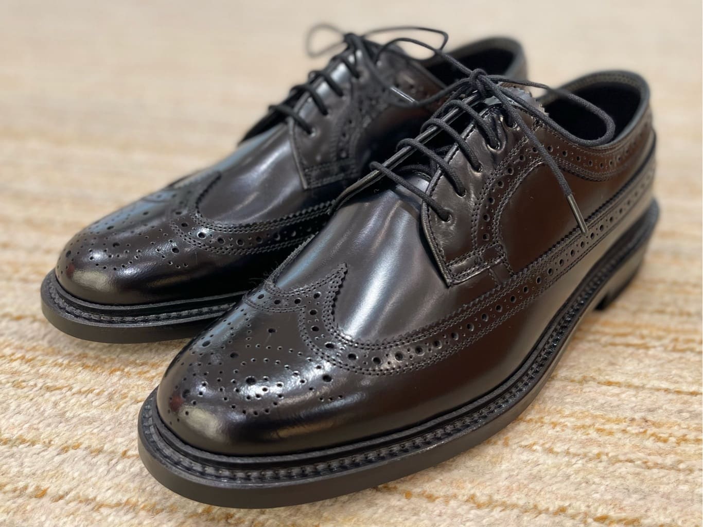 MEN'S】REGAL Boots Mark ウィングチップ New 「2589」 BLACK | 靴の