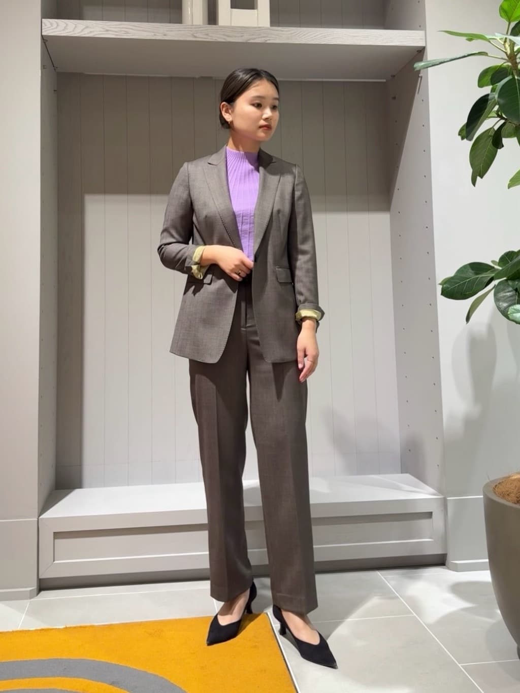 Konno / 169cm(TOMORROWLAND )スタイリング・コーディネート