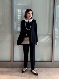 FEEL CLEAN Vノーカラー ジャケット