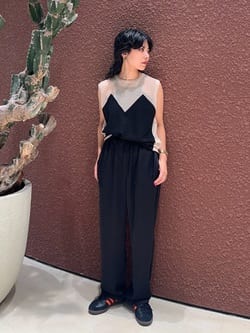 6(ROKU)＞サテンパンツ