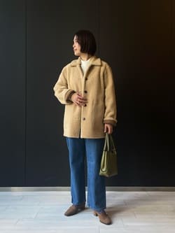 Steven Alan＞コットン デニム ストレート パンツ