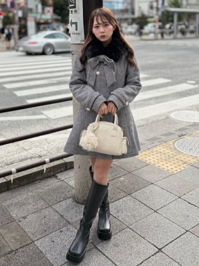 インフルエンサー企画】Keru マルチwayリボンミドルコート | OLIVE des