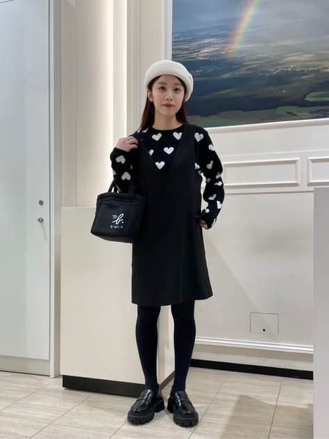 フラップポケットジャンパースカート ｜To b. by agnès b.（トゥービー