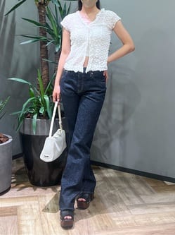 MVS CENTER PRESS ストレートデニム（MOUSSY）｜ルミネのファッション