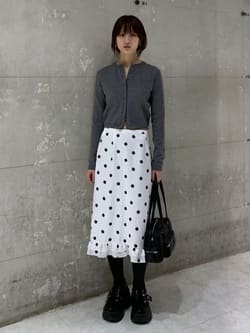 SLY | MICHIXSLY DOTS スカート (スカート(ミディアム) ) |SHEL'TTER