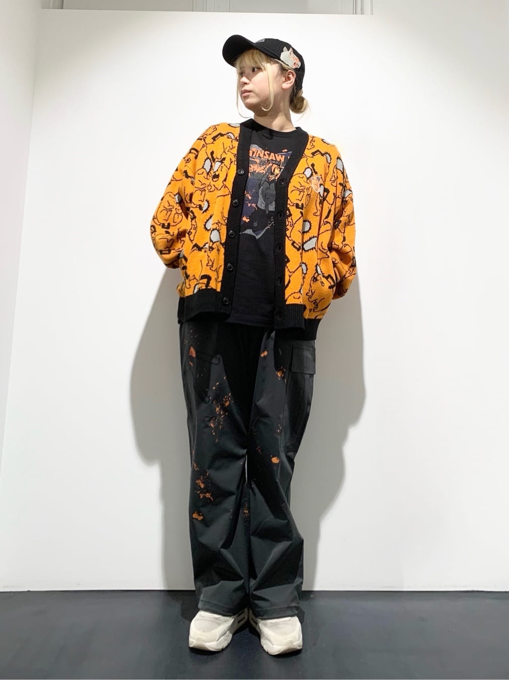 ポチタ パターン｜ジャカードカーディガン｜ユニセックス｜グラニフ