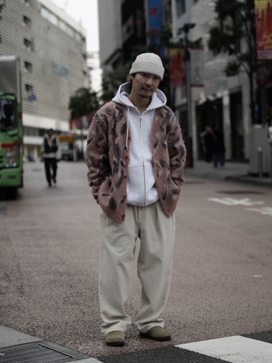 Needles ペイズリー柄 カーディガン L Needles ペイズリー柄