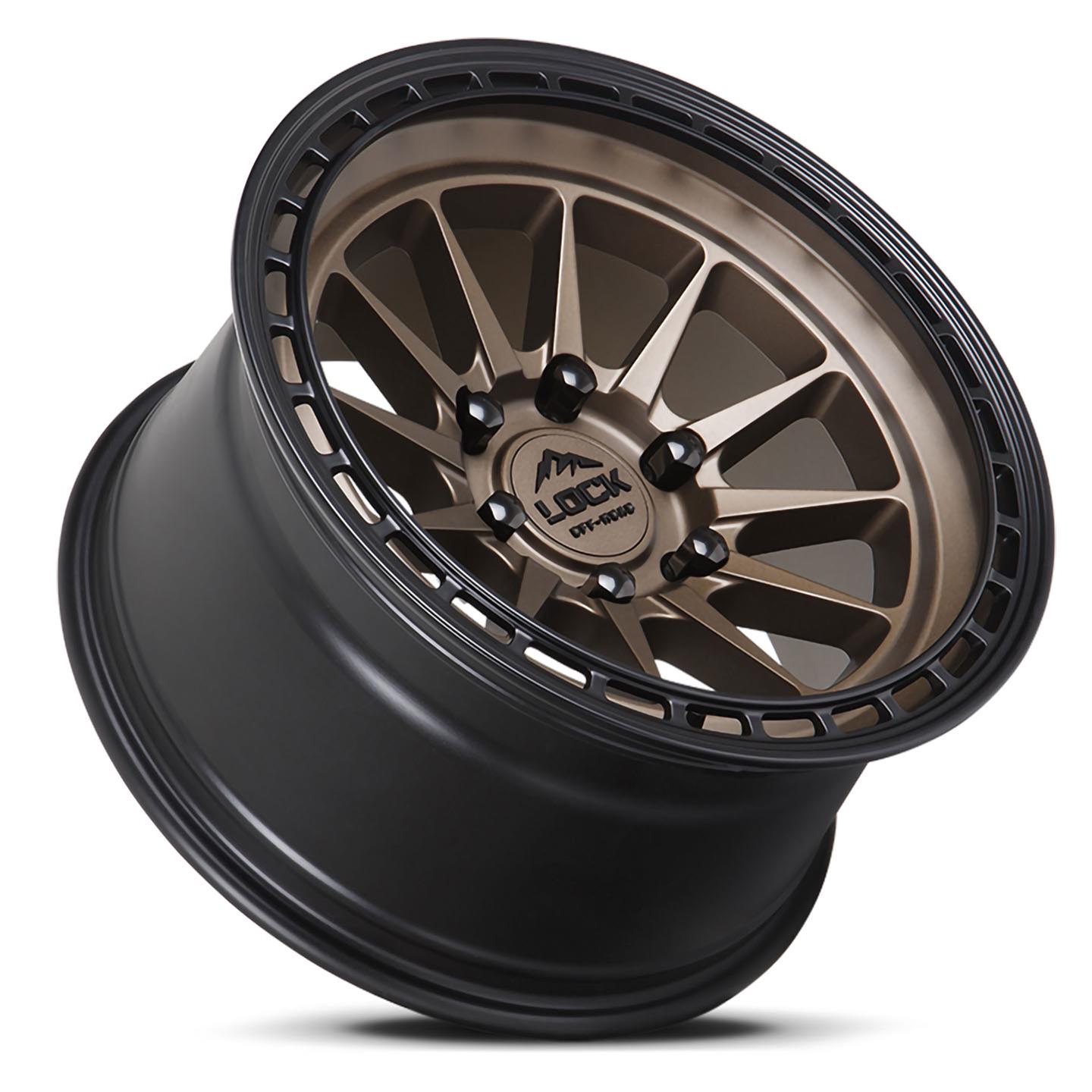 Lock Wheels BAJA-7969MRMBR Lock Off-Road Baja Matte Bronze Wheels