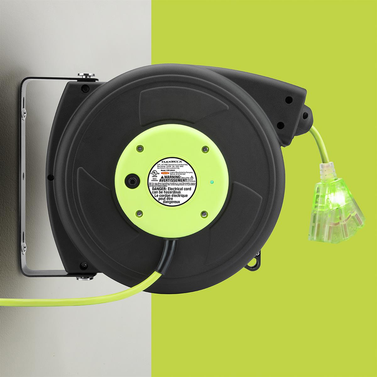 Flexzilla FZ8140503 Flexzilla Retractable Extension Cord Reels