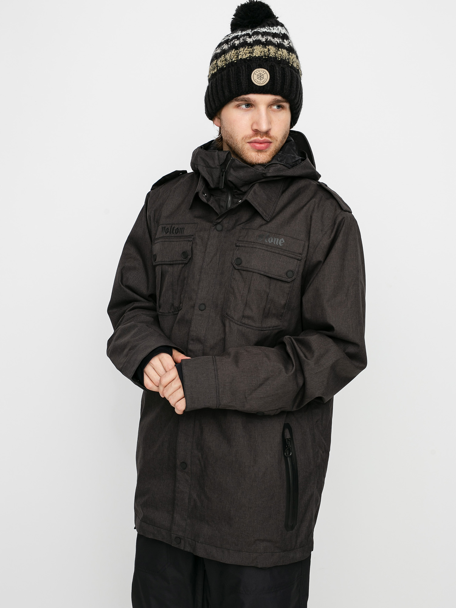 Volcom Creedle2Stone Snowboard jacket - black (black)
