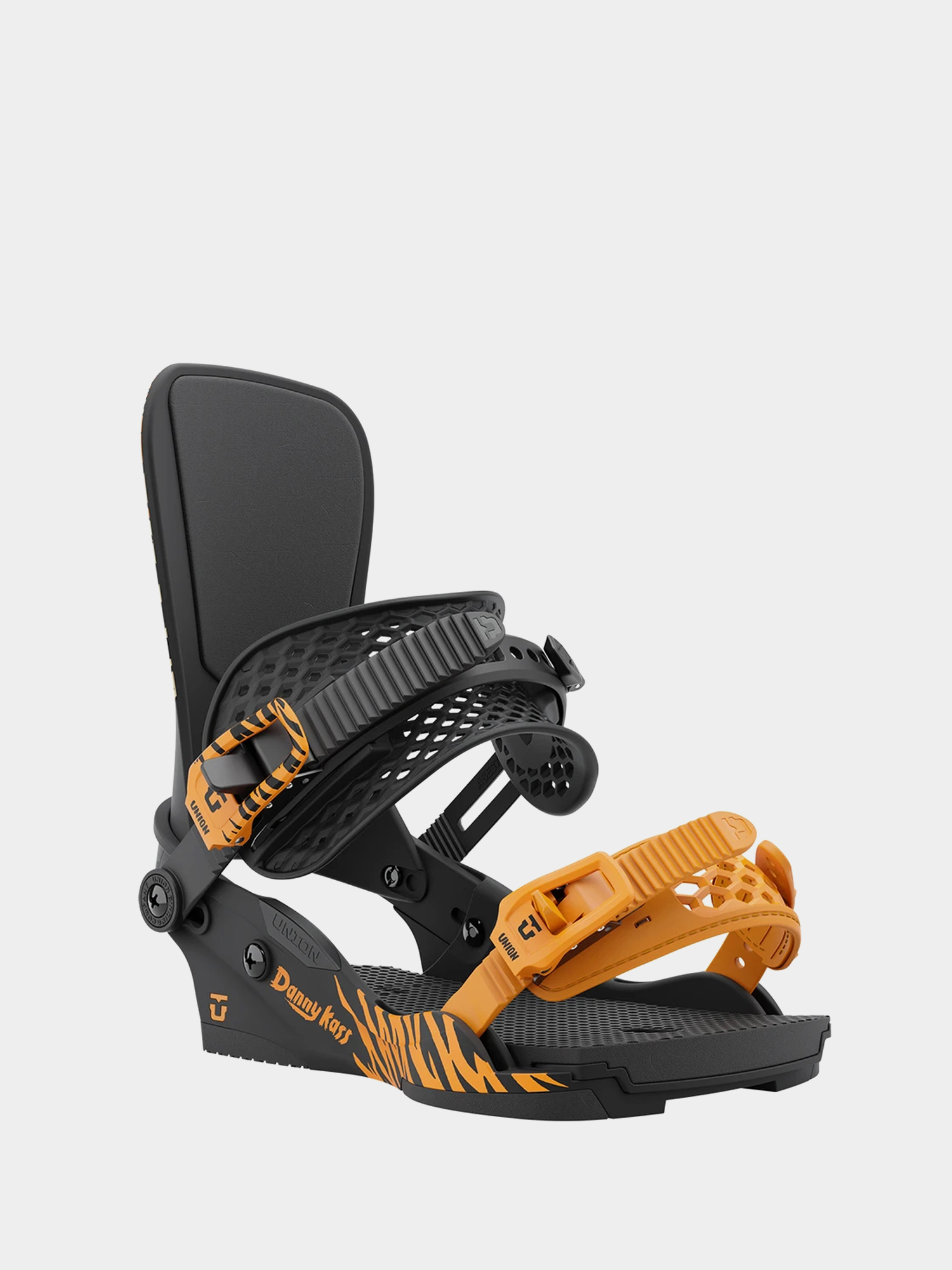 Union Danny Kass 10 Year Snowboard bindings (tiger style)