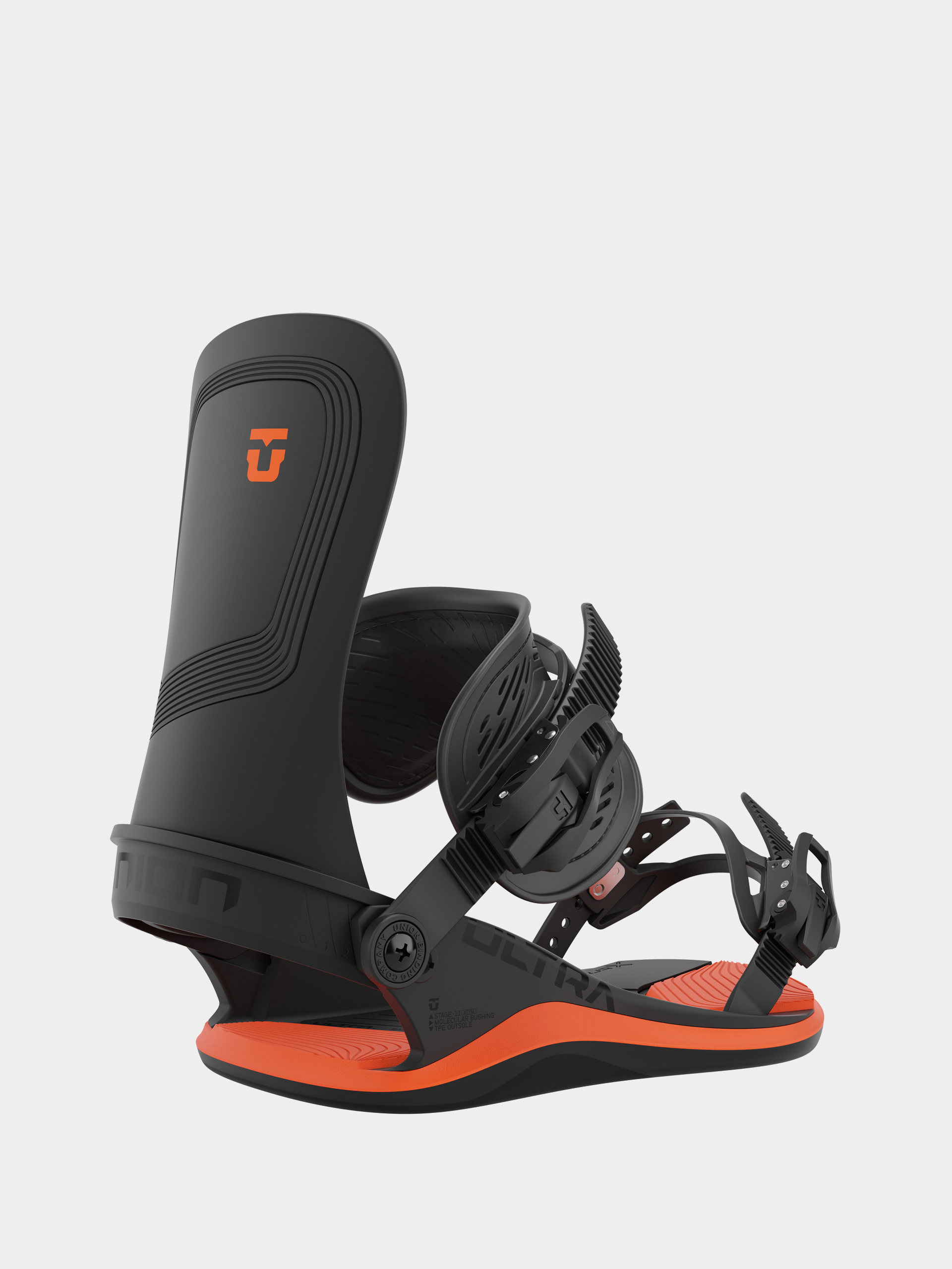 Union Ultra Snowboard bindings - black, orange (black/orange)