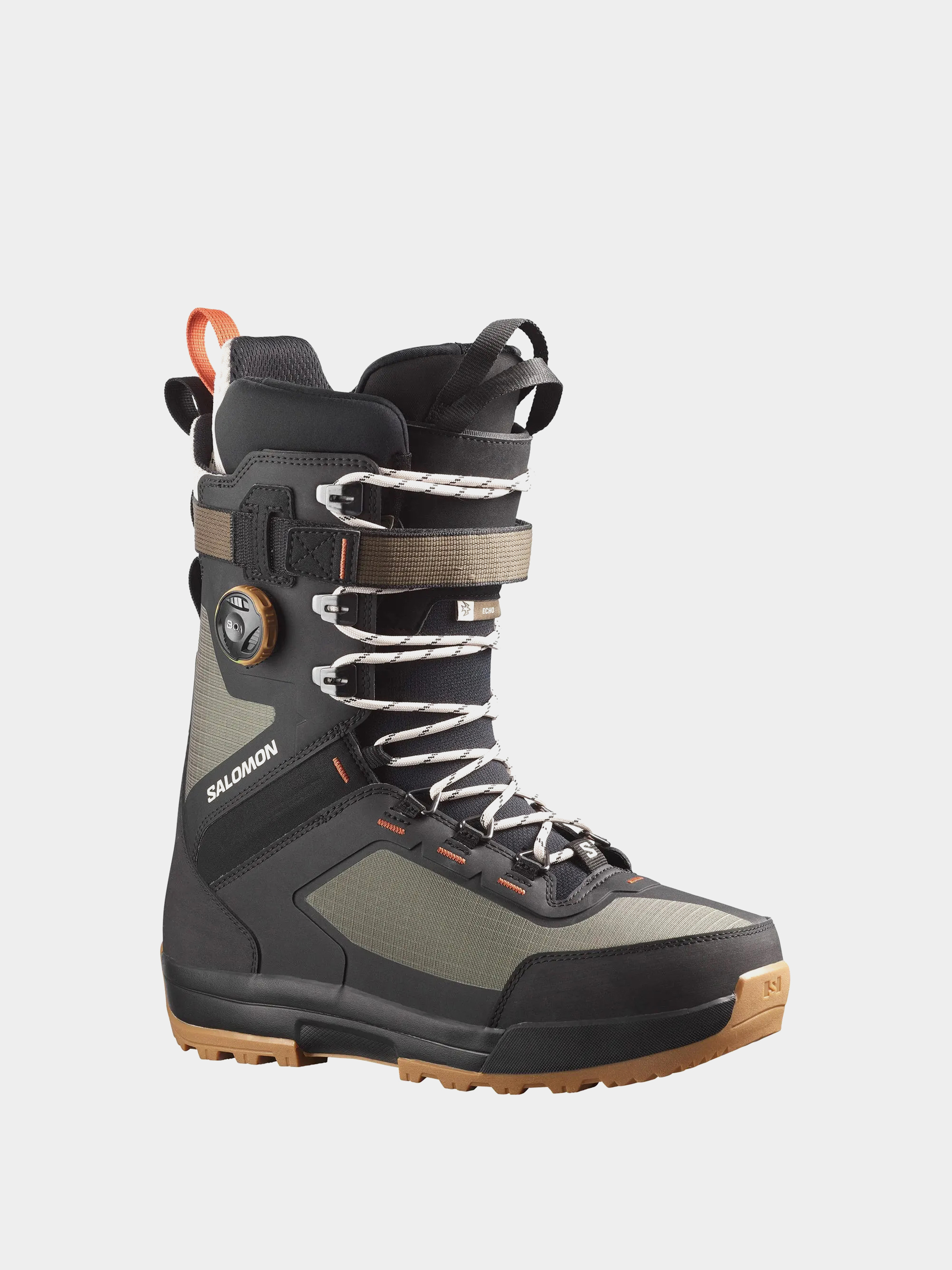 Salomon Echo Lace Sj Boa Snowboard boots - green (army green)