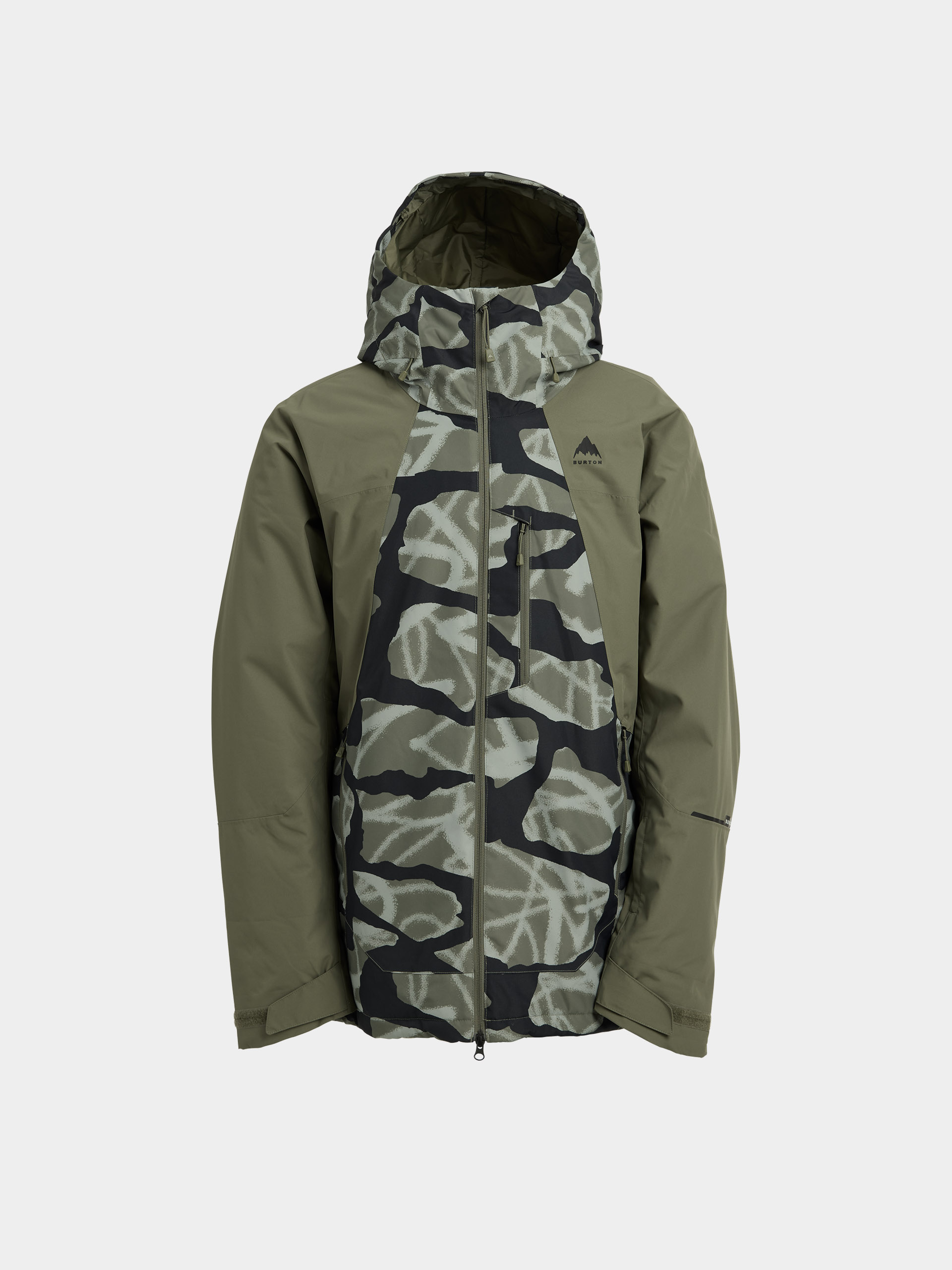 Burton Snowboard jacket Reserve 2L Insulated - green, camo