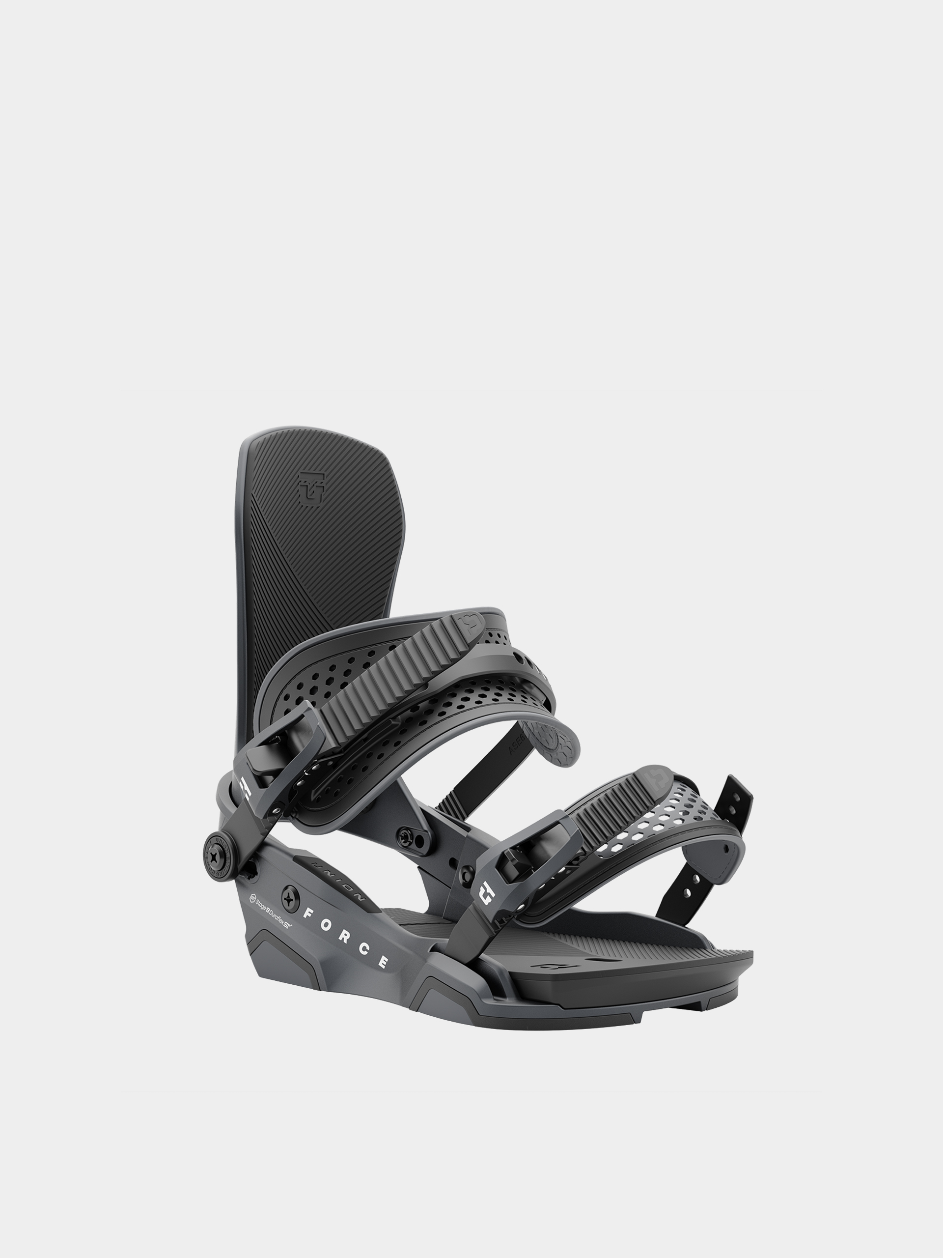 Union Snowboard bindings Force Team HB - grey (gunmetal)