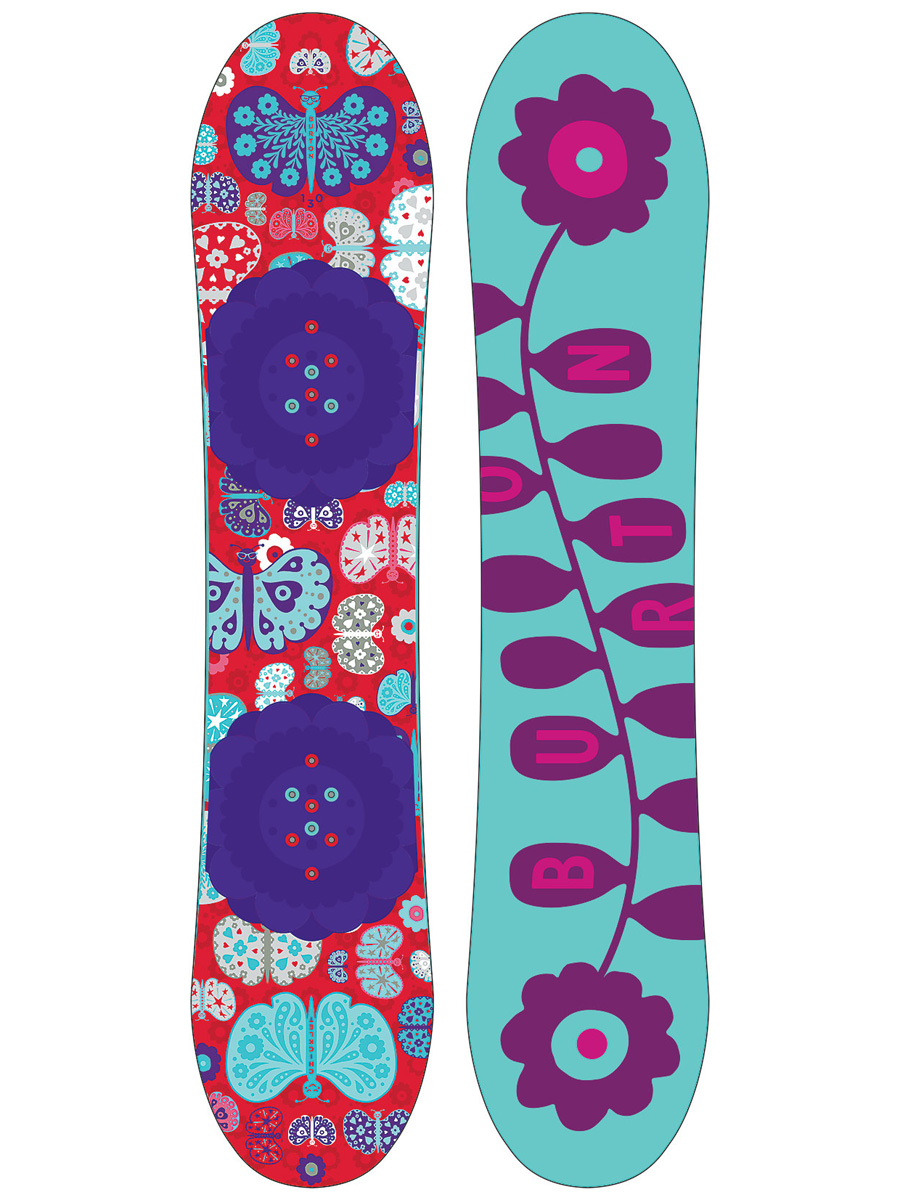 Burton Snowboard Chicklet 130 - multicolor