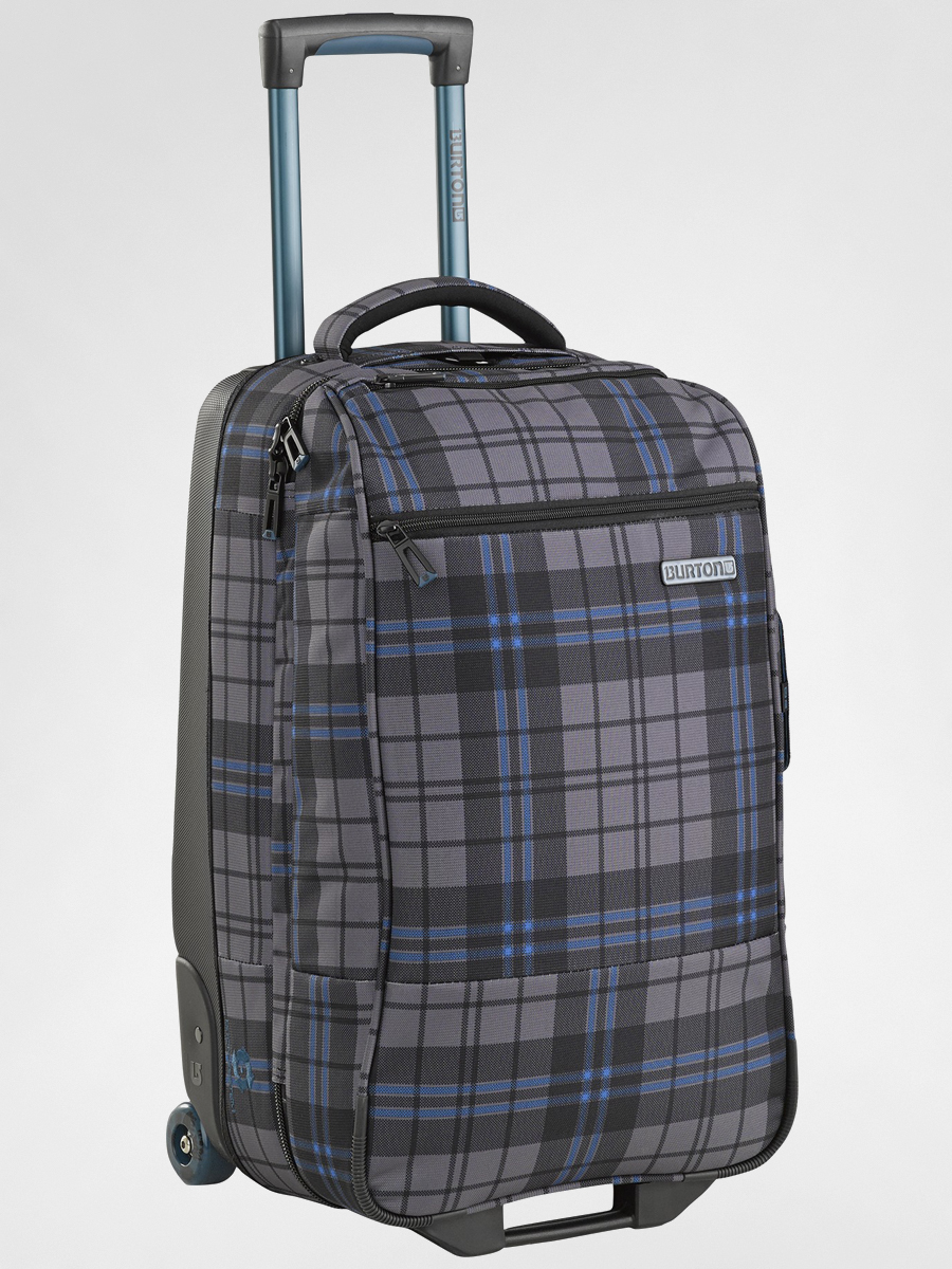 Burton Travel bag Wheelie Flt Deck - grey (vista plaid)