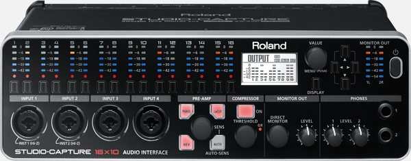 Roland - STUDIO-CAPTURE | USB 2.0 Audio Interface[UA-1610]