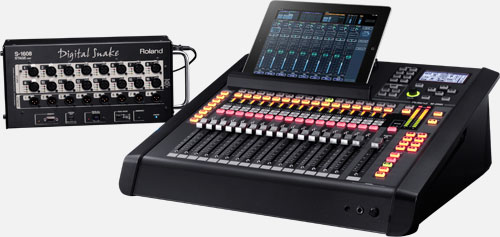 Roland Pro A/V - M200i-EXP | 40x22 Digital Mixing System (iPad not