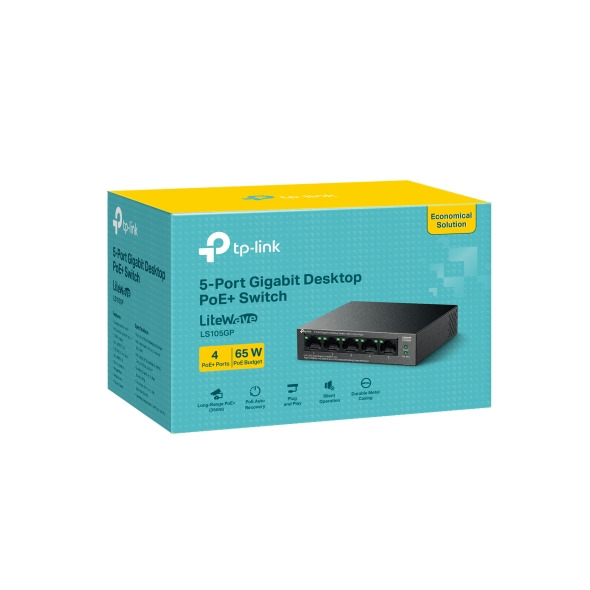 Reach | Technology Within Reach | TP-Link LS105GP | 5-Port Gigabit