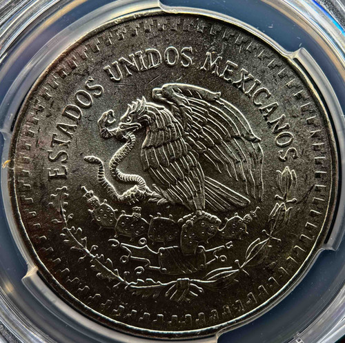 1982年 メキシコ リベルタード銀貨 PCGS MS65 | GoldSilverJapan