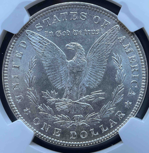 1887年 アメリカ モルガンダラー $1 MS64 NGC認定コイン（モルガン銀貨