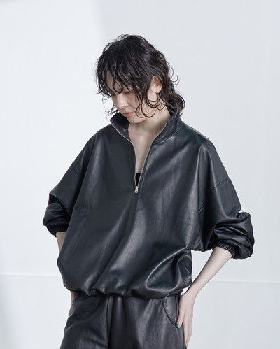 HALF ZIP HIGH NECK BLOUSON | SISII