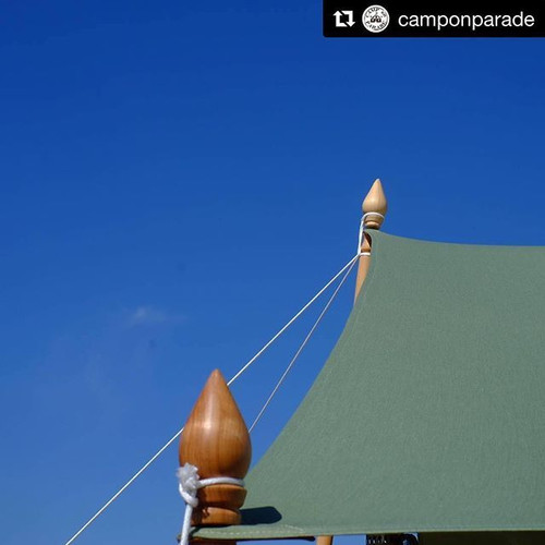 ウッドタープポール ”チュロス” | CAMP on PARADE