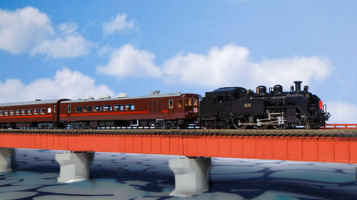 Kato 10-1958 JR C11-171 + 14 Series-500 SL Winter Wetland Train