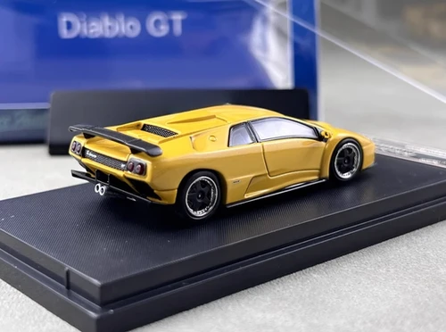 LAMBORGHINI DIABLO GT 1998 HOOD OPENS 1/64 DIECAST CAR BY STANCE