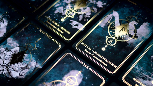 The Runic Odyssey Oracle - Dark Edition Pocket | Hievaya