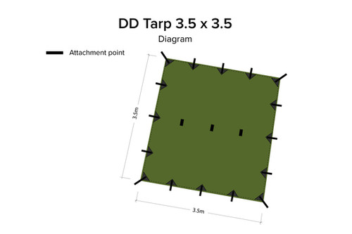 DD Tarp 3.5 x 3.5 | ddhammocksjapan