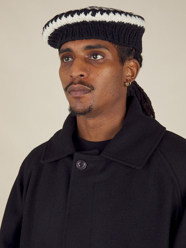 23AW】NICHOLAS DALEY BIG MAC COAT - BLACK | NOUVERTEmagazine