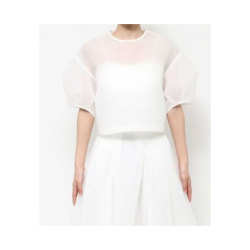 elendeekエレンディーク/メッシュボンディングクロップドトップ | ROLY