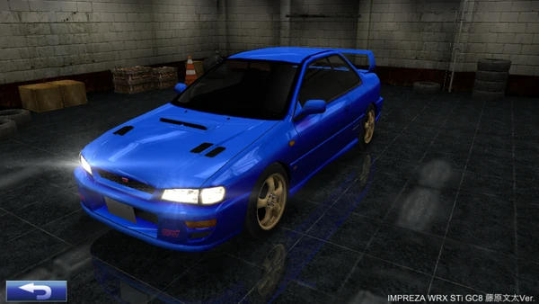 IMPREZA WRX STi GC8 藤原文太Ver. | ドリフトスピリッツ Wiki | Fandom