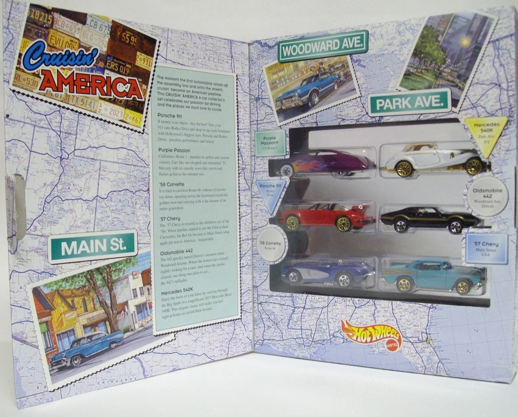 Target Cruisin' America 6 car set | Hot Wheels Wiki | Fandom