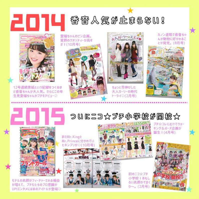 創刊15周年！ ニコ☆プチヒストリーvol.3 2014→2017 | ニコ☆プチ