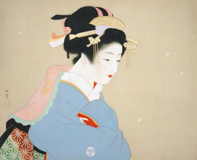 カジュアル美術館＞春芳（しゅんぽう） 上村松園（うえむらしょうえん