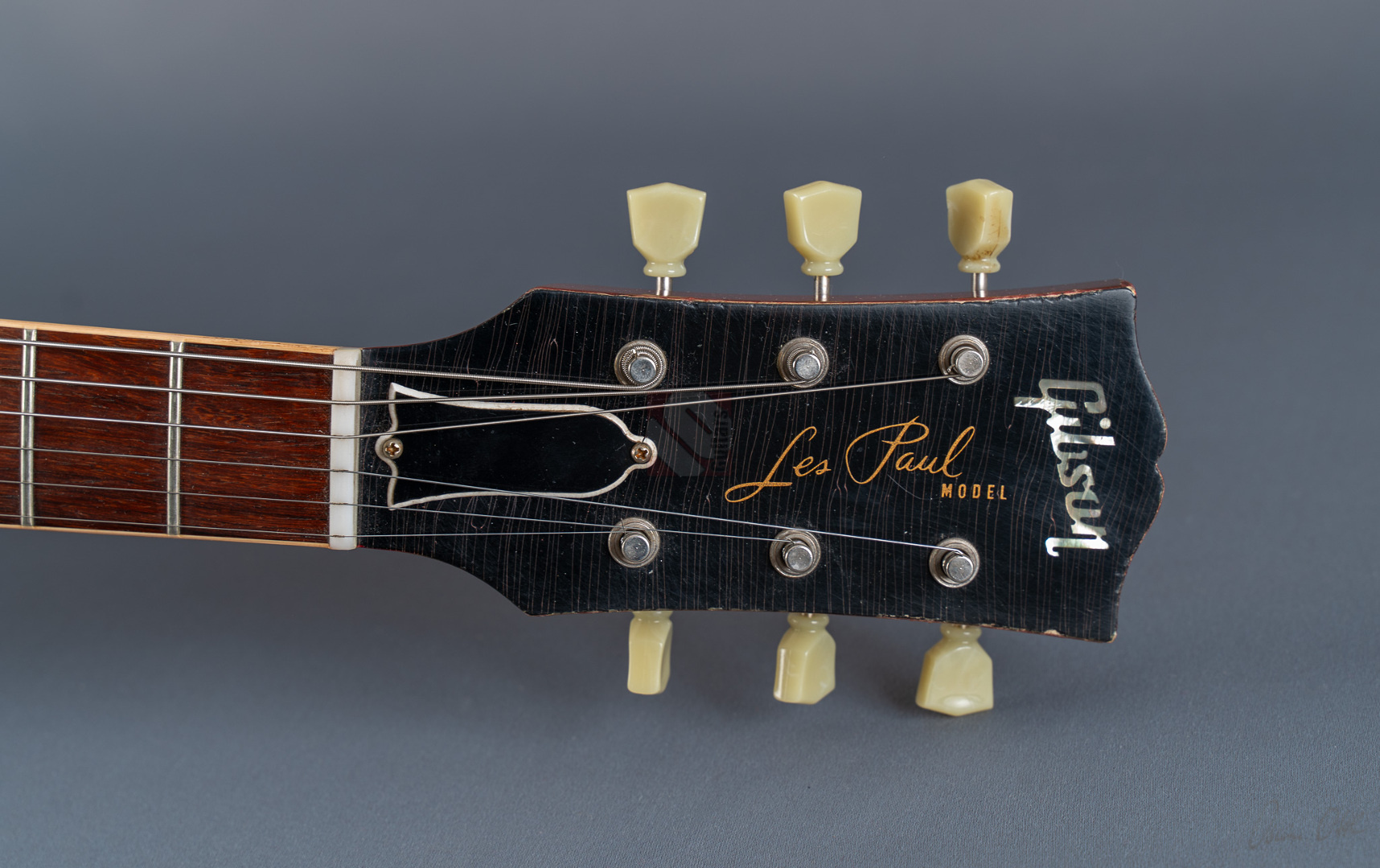 Gibson Les Paul 59 Billy Gibbons Pearly Gates Aged & Signed #003